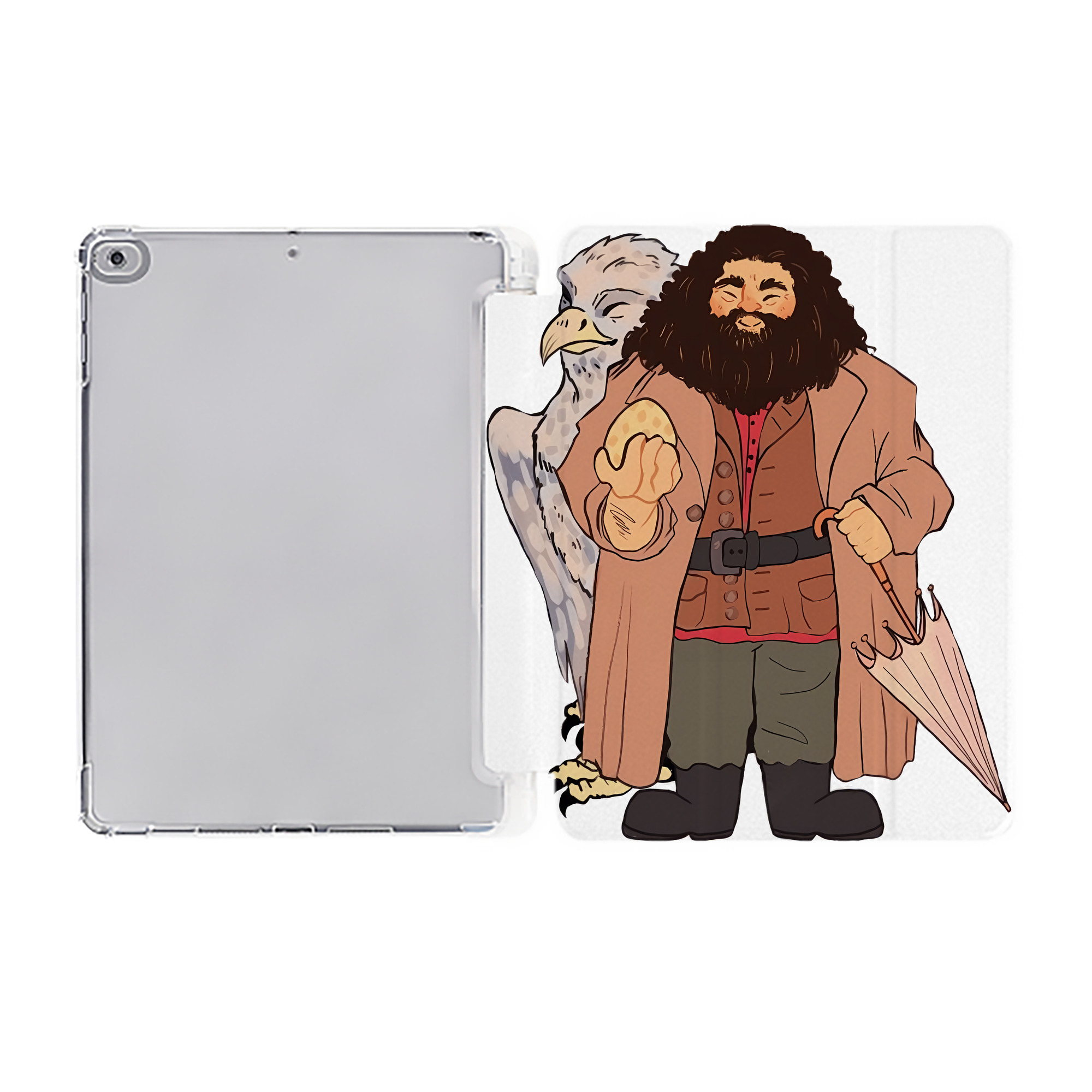 （画像用） Harry Potter ハリー・ポッターシリーズ IPad ケース ペン収納付き 三つ折りスタンド PUレザー×シリコン 対応機種9.5/10.5/10.9インチ